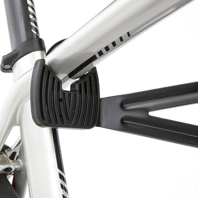 Feedback Sports Velo Wall Rack Bike Hangar Mount Storage, Adjustable Arms | Great for garage, apartment or shed storage; soft rubber contact points protect frames and supports bikes up to 70 lb