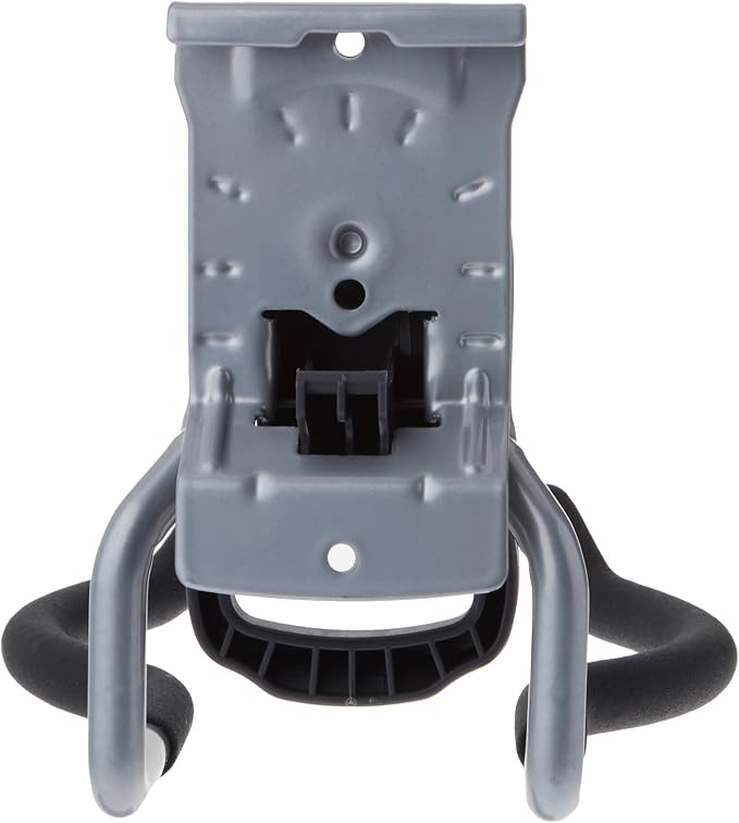 Rubbermaid Garage Fasttrack Power Tool Holder Satin Nickel Wall Mounted Storage System Holds up to 50 pounds for Home/Garage/Tool Organization (Pack of 6)