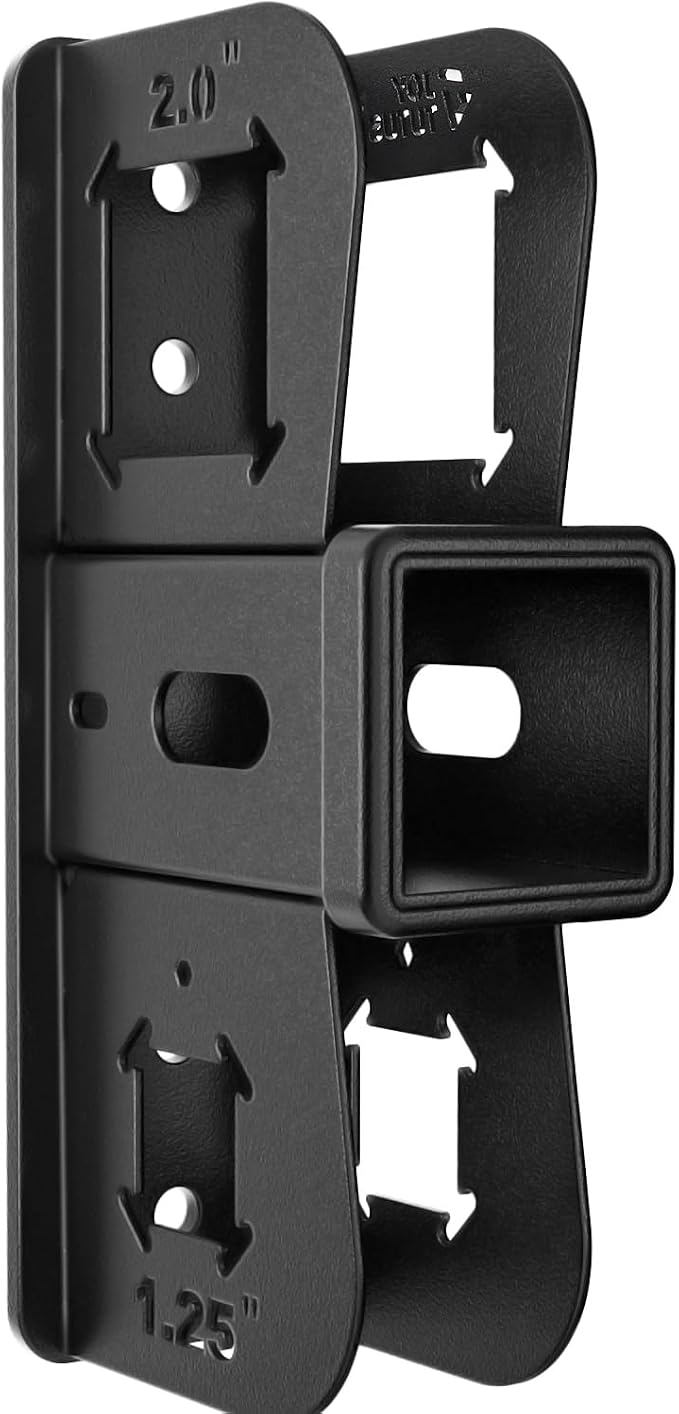 JOYTUTUS 2" Receiver Hitch Wall Mount, 300LBS Load Capacity, Garage Storage Organizer for Bike Rack Hitch, Cargo Rack & Hitch Ski Rack