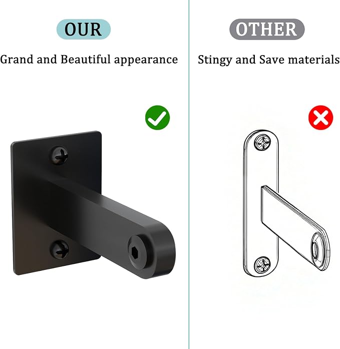2 Packs 24 Inch Bathroom Towel Bar, Matte Black Towel Racks for Bathroom, JIAPAIDUO Bathroom Towel Rack Wall Mounted, Bath Hand Towel Holder Organizer, Modern Home Decor Towel Rod