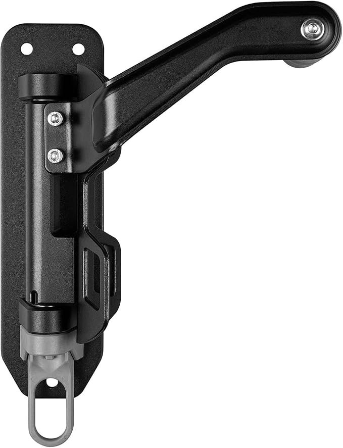 corki Bike Wall Mount, Swivel Bike Hangers for Garage 2-Pack Black | Heavy Duty, Space-Saving Vertical Rack, Holds 80lbs, Easy Install, For Road & Mountain Bikes