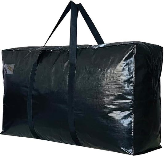 60 Gallon Extra Large Storage Bags Bins, Jumbo XXL Storage Tote Moving Bags Foldable Big XL Duffle Bag for Travel, Christmas Tree Bag