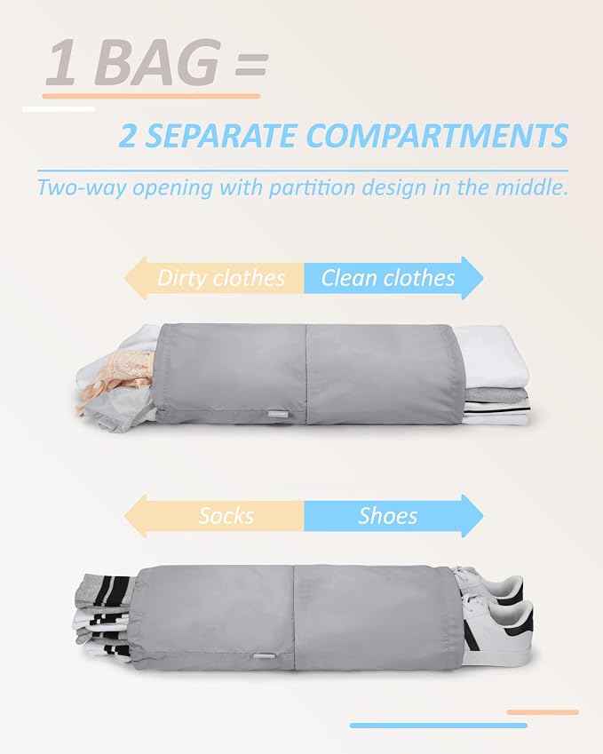 BAGSMART Compression Packing Cubes for Travel Essentials | 14 Set /6 Set /4 Set/2 Set, Lightweight, Durable