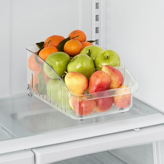 YouCopia RollOut Fridge Drawer 8”, Adjustable Bin Refrigerator Organizer
