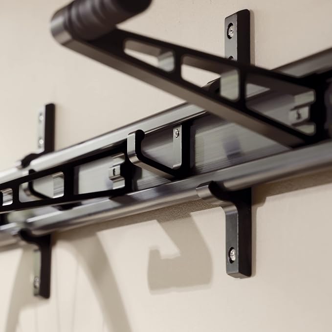 CyclingDeal Bike Wall Mount Rack - Adjustable Indoor Outdoor Storage Vertical Cycling Hook Hanger Organiser - Safe & Secure for Storing MTB Road Bicycles in Garage or Home - Upgraded 5 Bikes