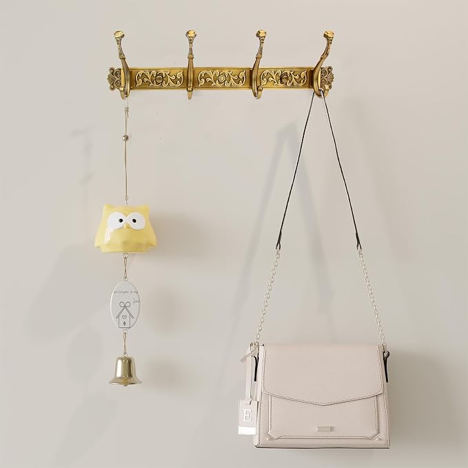 Coat Rack Wall Mount,Vintage Wall Hooks Coat Hooks Antique Towel Racks for Bathroom Entryway Wall Mounted CoatRack Clothes Heavy Duty