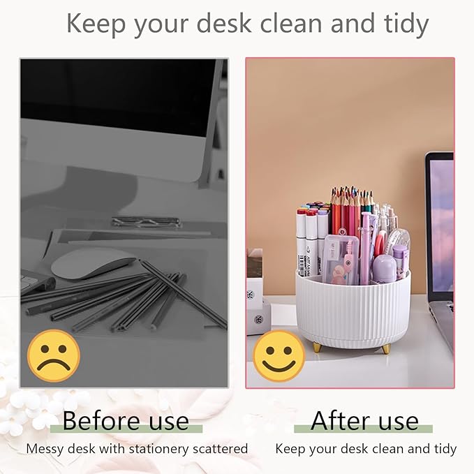 Office Supplies,School Supplies,White Desk Accessories,Desk Organizer,Scissors,Stapler,Tape Dispenser,Binder Clips,Staples,Staple Remover,Sticky Notes,Clear Tape,Pen,Ruler,Best Gift,11pcs