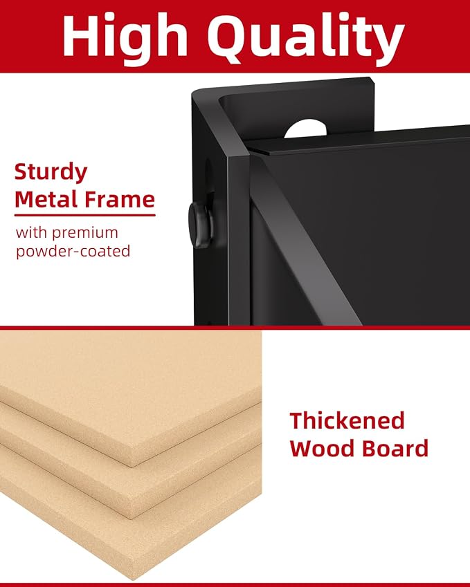 PrimeZone 5-Tier Garage Storage Shelves, Adjustable Metal Shelving, Black | 36" x 16" x 72", Heavy-Duty Metal Frame & Connectors, FSC MDF Boards, 2000 LBS Storage for Garage, Pantry & Closet, 3 PCS