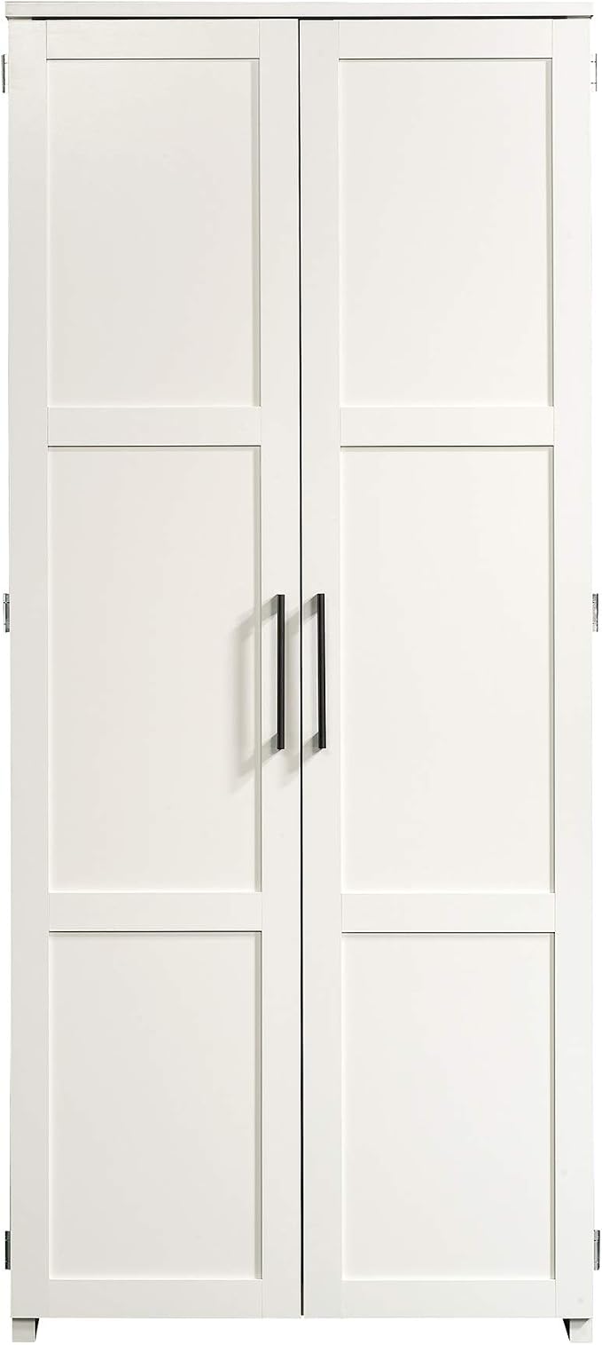 Sauder HomePlus Storage Cabinet/ Pantry cabinets, White finish