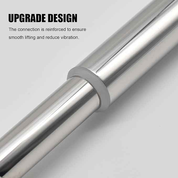 Towel Bar - Adjustable 304 Stainless Steel Towel Holder for Bathroom | Sturdy and Rustproof Wall Mounted Towel Rack for Bathroom Accessories(11.8inch-22.6inch) , Silver