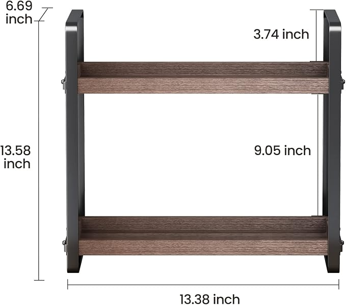 HNRLOY Bathroom Counter Organizer, Bathroom Counter Shelf, Makeup Organizer | Bathroom Countertop Organizer, Bathroom Sink Organizer, Perfume Organizer, Vanity Shelf, Bathroom Organization and Storage