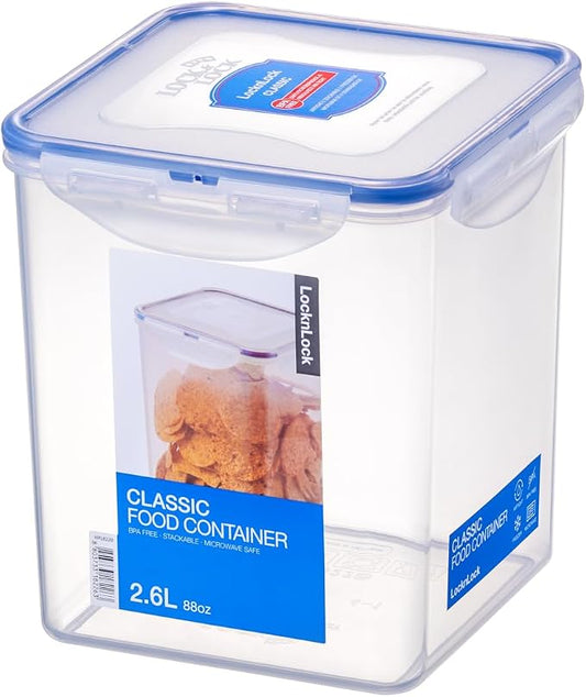 Lock & Lock Airtight Food Storage Container with Lid, 11 Cup