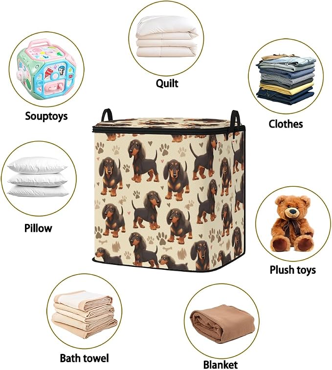 2pcs blanket storage bag for under bed,closet organizers 95L | clothing sweater sheet bedding comforter duvet quilt pillow toy storage bags with lids,dorm room essentials for containers