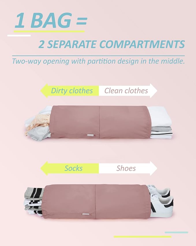 BAGSMART Compression Packing Cubes for Travel Essentials | 14 Set /6 Set /4 Set/2 Set, Lightweight, Durable