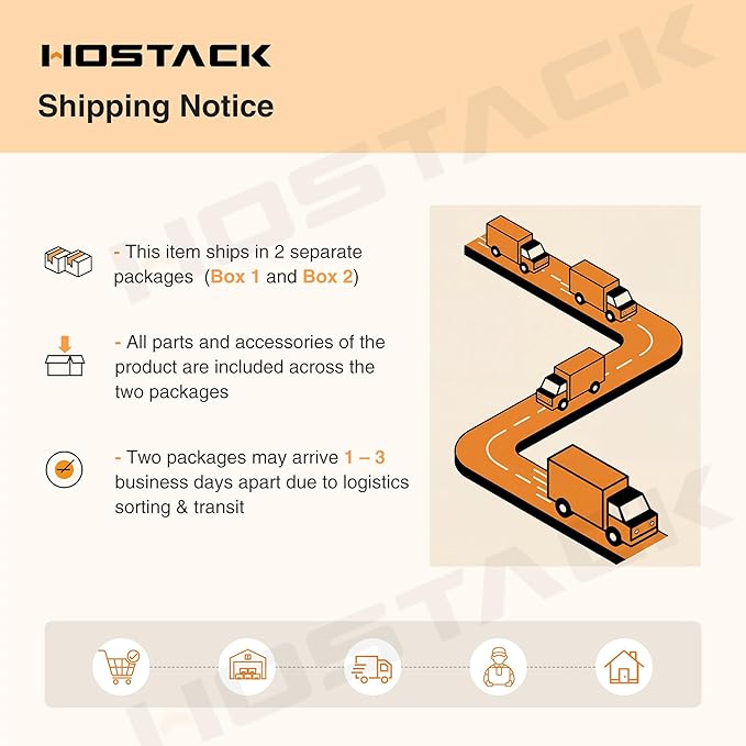 HOSTACK 71" H Kitchen Pantry Storage Cabinet,Farmhouse Hutch Cabinet, Brown | Space-Saving Pantry Cabinet with Charging Station & 2 Large Drawers & Adjustable Shelves, Tall Kitchen Hutch for Dining Room