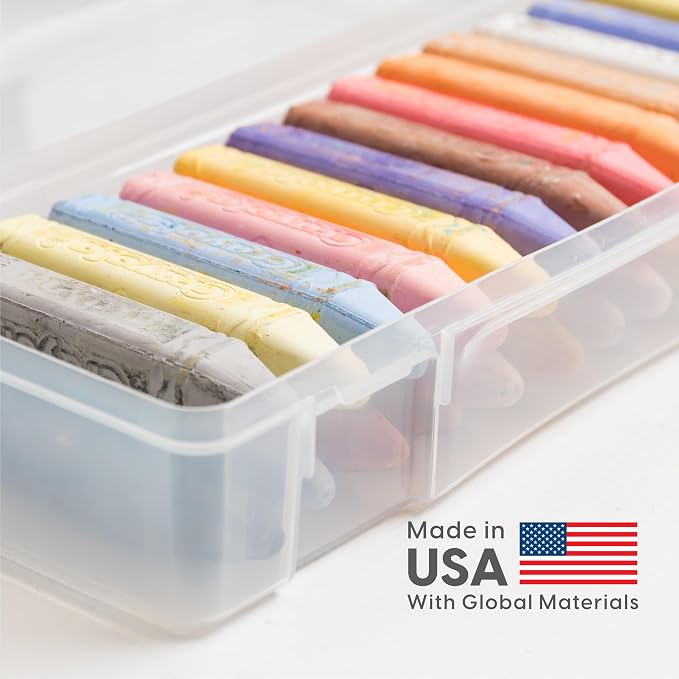 IRIS USA Clear Cases |Made in USA| Plastic Box Organizers (6-Pack)- Large | Bead Storage Organizing Containers with Snap Lid for Arts, Crafts, Ephemera, Stickers, & Dance Cheer