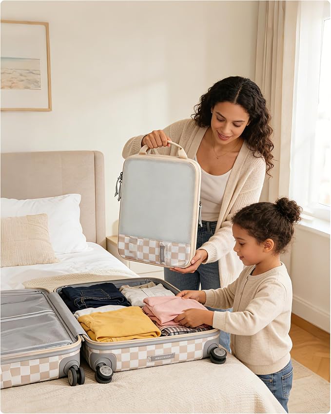BAGSMART Compression Packing Cubes for Travel Essentials | 14 Set /6 Set /4 Set/2 Set, Lightweight, Durable