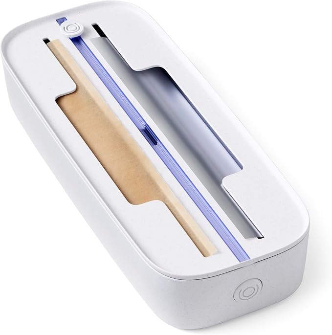 YouCopia StoraRoll Food Wrap Dispenser 2-in-1, Aluminum Foil Wrap Organizer