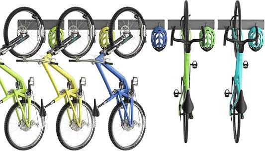 WALMANN Wall Mounted Swivel Bike Rack