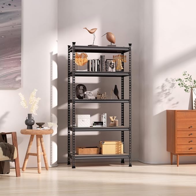 WORKPRO 5-Tier Adjustable Metal Shelving, 36”Wx18”Dx72”H,4000LBS Capacity