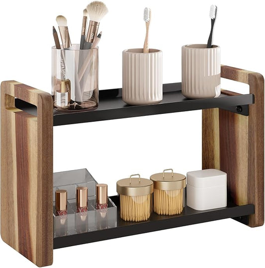 Bathroom Counter Organizer, Bathroom Sink Organizer, Vanity Shelf | Bathroom Organizers and Storage, Bathroom Countertop Organizer, Counter Shelf, Cologne Stand, Perfume Stand, Bathroom Decor