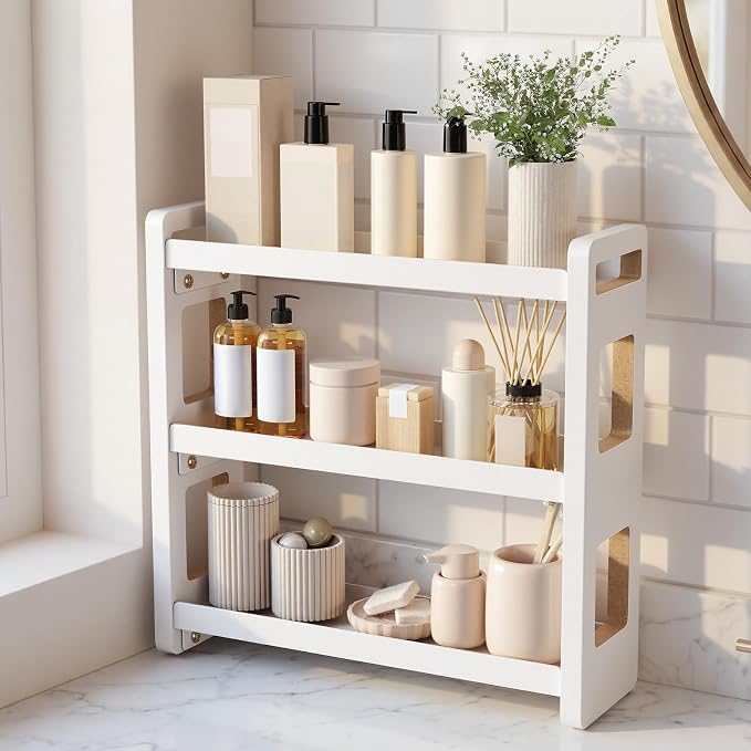 Bathroom Counter Organizer, Vanity Organizer, Perfume Organizer | Bathroom Organizers and Storage, Bathroom Sink Shelf, Countertop Organizer, Makeup Organizer, Cologne Stand