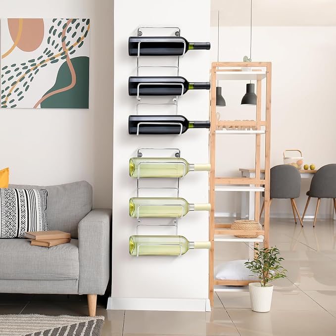 Sorbus Bathroom Wall Mounted Towel Rack - 12 Level Shelves for Rolled Towels, Washcloths, Linen - Spa, Salon & Towel Storage