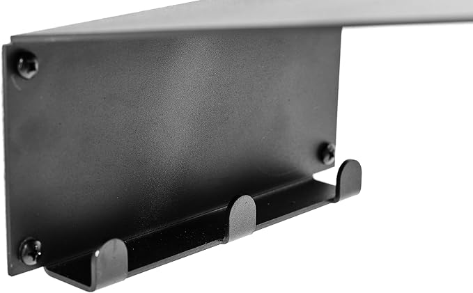 Bike Wall Mount Rack with Gear Hooks – Horizontal Bike Rack shelf- Bicycle Storage Hanger for Garage or Indoor Use - Bike Storage Wall Mount System