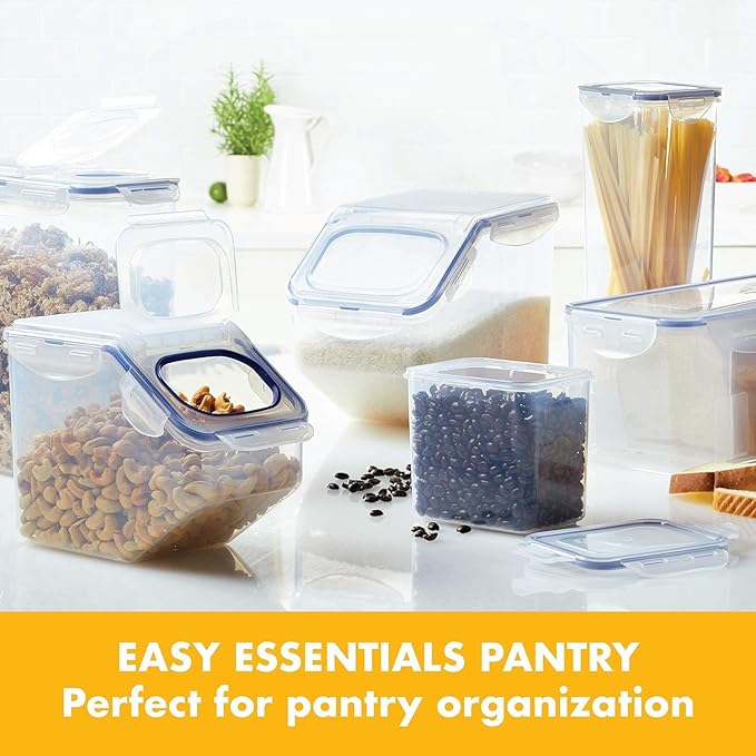 Lock & Lock Airtight Rectangular Tall Food Storage Container, Pasta Box 67.63-oz/ 8.45-cup (1)