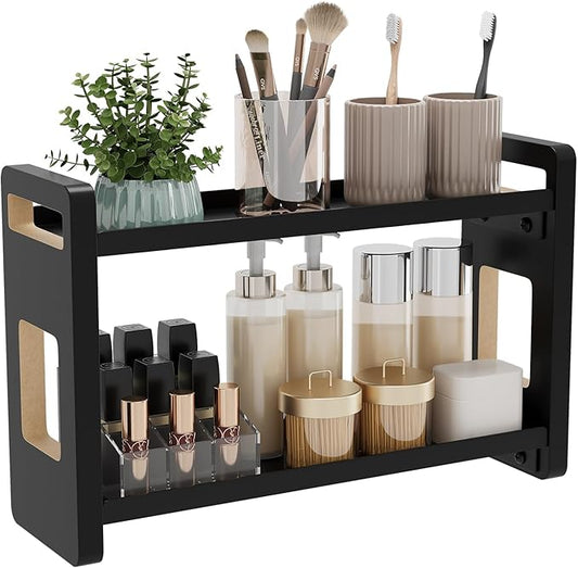 Bathroom Counter Organizer, Bathroom Sink Organizer, Vanity Shelf | Bathroom Organizers and Storage, Bathroom Countertop Organizer, Counter Shelf, Cologne Stand, Perfume Stand, Bathroom Decor