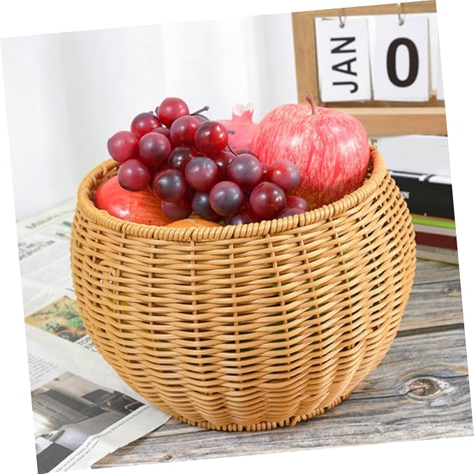 Ciieeo Craftsmanship Large Space Multi-purpose Woven Storage Basket Decorative Basket