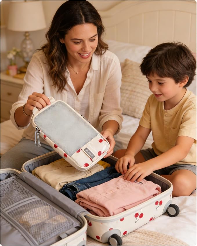 BAGSMART Compression Packing Cubes for Travel Essentials | 14 Set /6 Set /4 Set/2 Set, Lightweight, Durable
