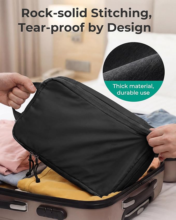 BAGSMART Compression Packing Cubes for Travel Essentials | 14 Set /6 Set /4 Set/2 Set, Lightweight, Durable
