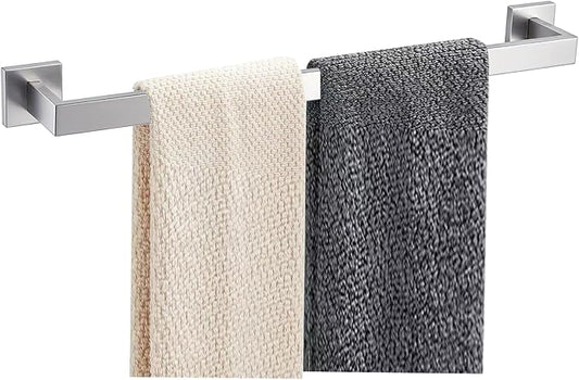 JOPOFI Towel Bar - 23.6 Inch Bathroom Towel Holder - Brushed Nickel | Stainless Steel Towel Racks for Bathroom Wall Mounted, Towel Rod for Bathroom Wall
