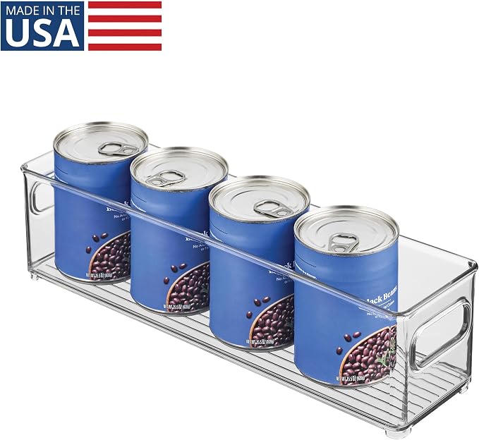 InterDesign Refrigerator and Freezer Storage Container – Deep Organizer Bin for Kitchen, Clear | Deep Organizer Bin, For Kitchen