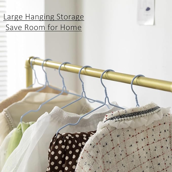 Kids Pipes Dress up Clothing Rack, Kids Clothes Rack, Child Garment Rack | Heavy Duty Hanging Clothes Rod, Toddler Clothing Rack, Baby Clothes Organizer, Girls Storage Wardrobe Organizers, Gold Metal