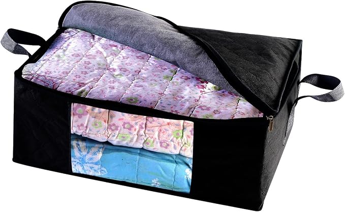 Storage Bags G01B, Dark Black, 3 Count