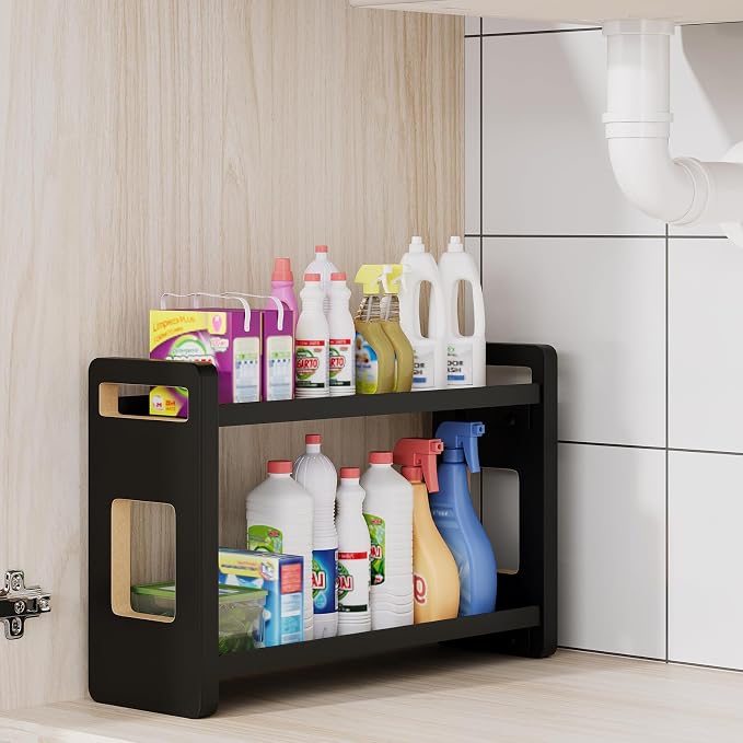 Bathroom Counter Organizer, Bathroom Sink Organizer, Vanity Shelf | Bathroom Organizers and Storage, Bathroom Countertop Organizer, Counter Shelf, Cologne Stand, Perfume Stand, Bathroom Decor
