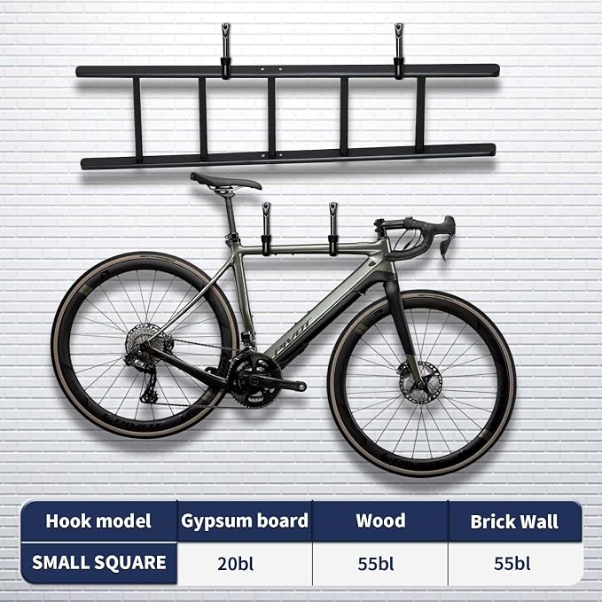Dreecy 10 Pack Garage Storage J Utility Hooks, Heavy Duty J Utility Hooks Hangers for Garage Wall Hanging Garden Tools, Ladder, Bike, Hose, Black