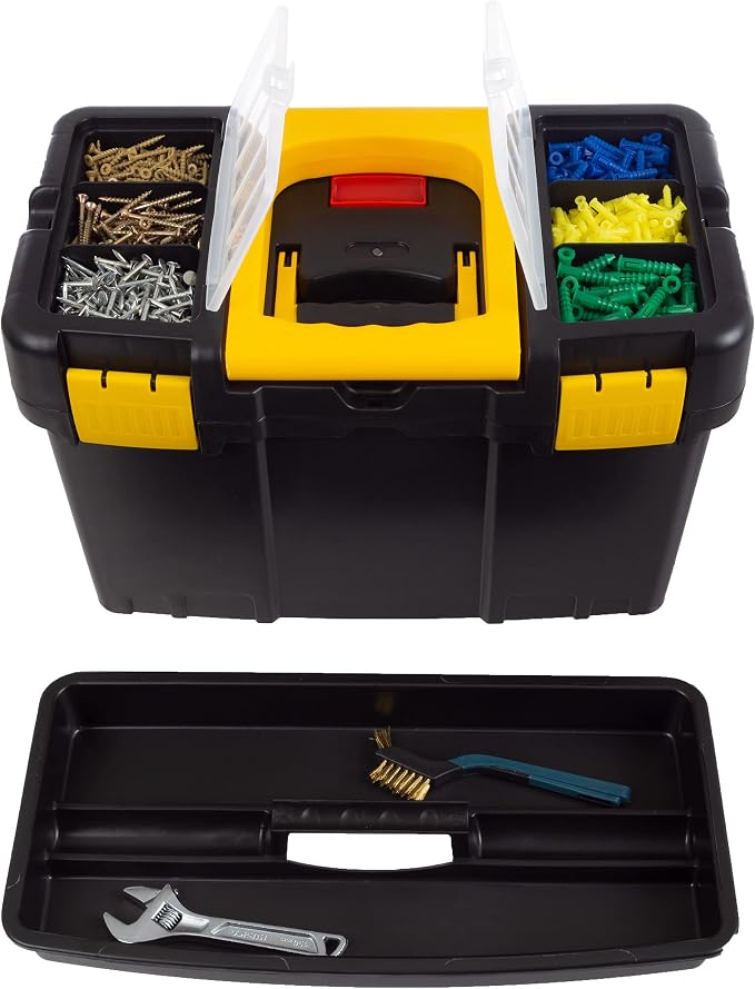 Stalwart Portable Tool Box with Wheels