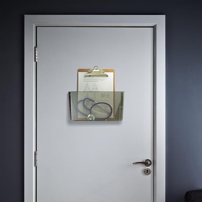 Officemate Wall File Letter Size, Black (21432)