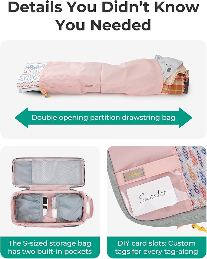 BAGSMART Compression Packing Cubes for Travel Essentials | 14 Set /6 Set /4 Set/2 Set, Lightweight, Durable