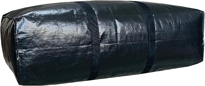 60 Gallon Extra Large Storage Bags, Jumbo Moving Storage Bags Heavy Duty, Foldable Big Blue XL Duffle Bag for Travel,Christmas Tree Bag