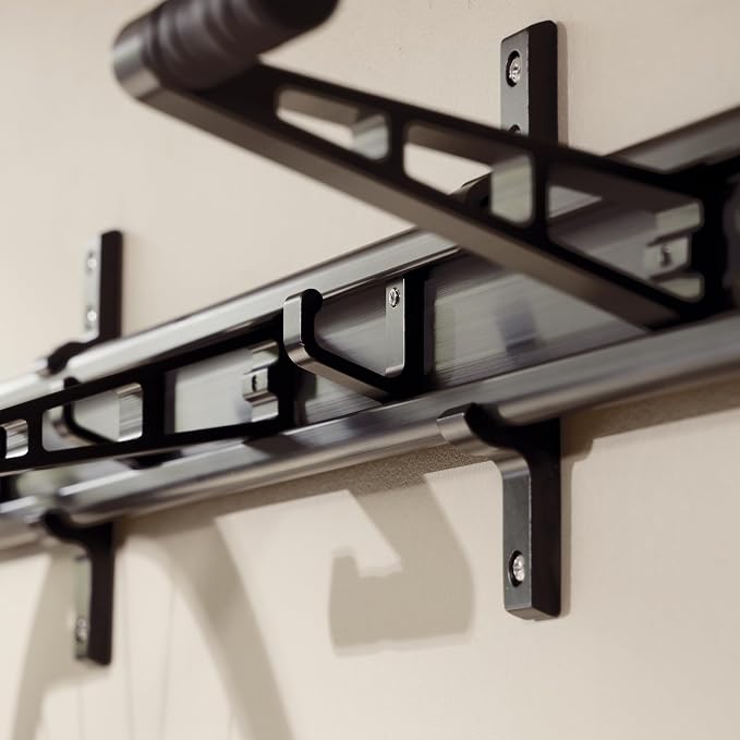 CyclingDeal Bike Wall Mount Rack - Adjustable Indoor Outdoor Storage Vertical Cycling Hook Hanger Organiser - Safe & Secure for Storing MTB Road Bicycles in Garage or Home - Classic 3 Bikes