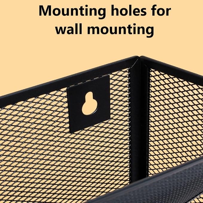 Kuntine.B Wall File Organizer Office Hanging Magazine Holder Wall File Organizer for Office Home