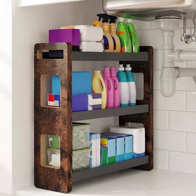 Bathroom Counter Organizer, Vanity Organizer, Perfume Organizer | Bathroom Organizers and Storage, Bathroom Sink Shelf, Countertop Organizer, Makeup Organizer, Cologne Stand