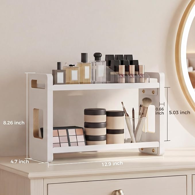Bathroom Counter Organizer, Vanity Organizer, Perfume Organizer | Bathroom Organizers and Storage, Bathroom Sink Shelf, Countertop Organizer, Makeup Organizer, Cologne Stand