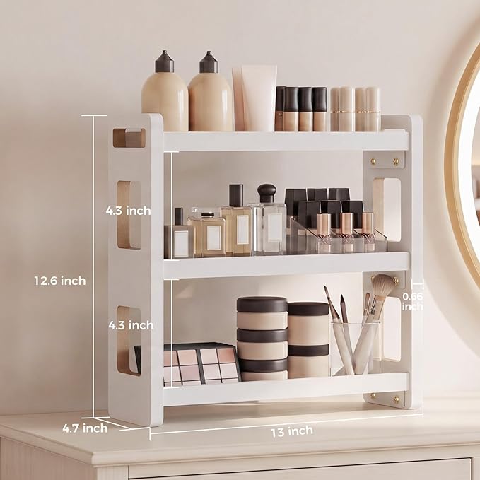 Bathroom Counter Organizer, Vanity Organizer, Perfume Organizer | Bathroom Organizers and Storage, Bathroom Sink Shelf, Countertop Organizer, Makeup Organizer, Cologne Stand