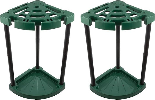 Tool Organizer 2-Pack - Garage Storage Rack - Organize Up to 48 Yard Tools - Corner Rack for Home or Shed - Easy to Assemble Utility Racks by Stalwart