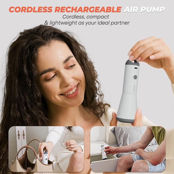 Vacbird 18 Pack Vacuum Storage Bags Set with Rechargeable Wireless Pump Large/Medium/Small Vacuum Seal Bags for Clothing Travel and Home, Compression Packing for Comforters, Blankets and Bedding